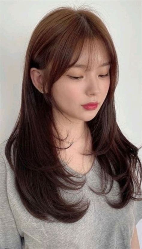 korean haircut bangs  medium hair medium hair styles haircuts