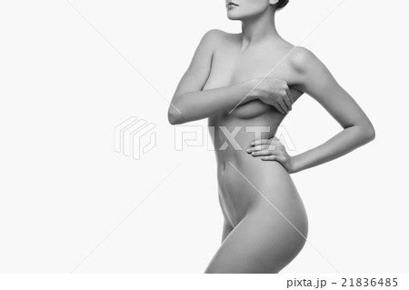 beautiful naked woman body  pixta