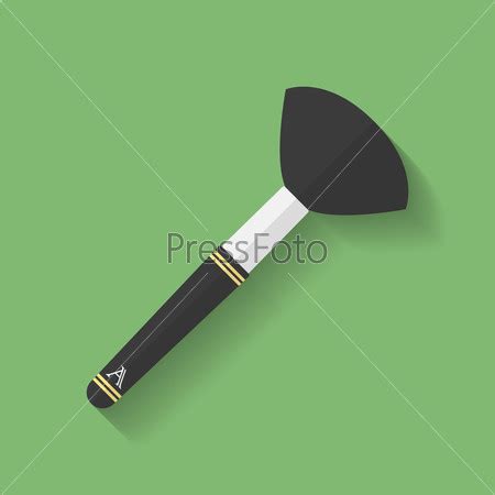 Вектор на тему Косметическая кисть | PressFoto