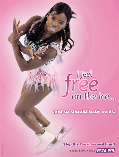 Surya Bonaly: Stop the Canadian Seal Hunt | PETA