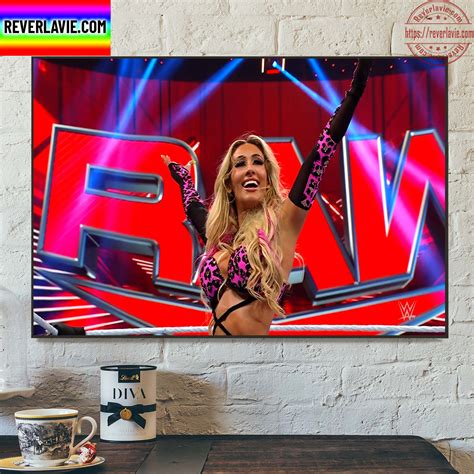 WWE Raw Is Carmella WWE Wins Home Decor Poster Canvas - REVER LAVIE