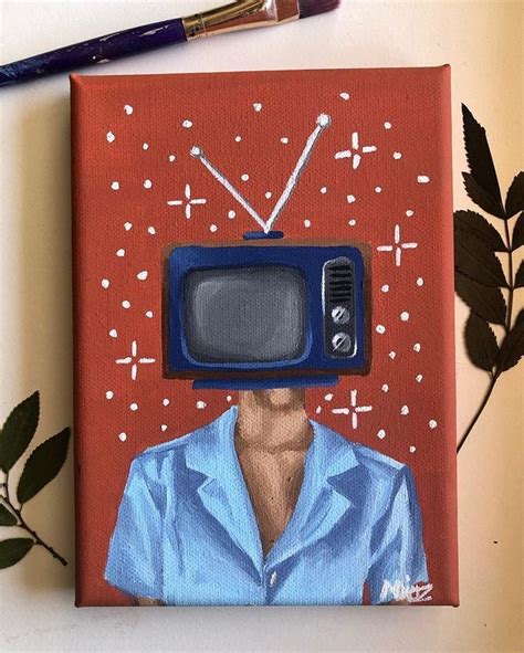 Painting Ideas On Canvas Aesthetic , Painting Ideas | Hippie painting ...