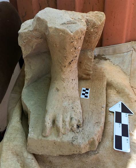 Statue Fragment of Ancient Egyptian Official Found in Israel | Sci.News