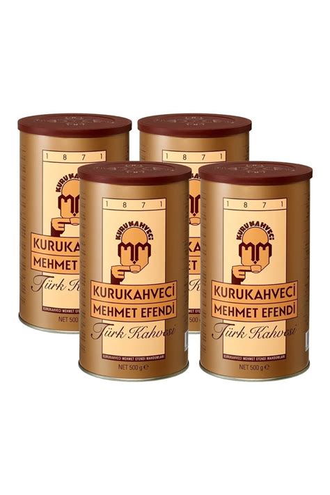 Mehmet Efendi Kurukahveci Mehmet Efendi Türk Kahvesi 500 Gr Fiyatı ...