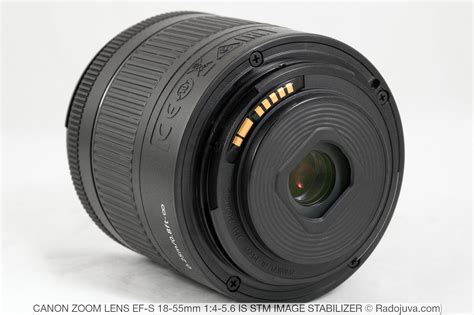 Review of Canon Zoom Lens EF-S 18-55mm 1: 4-5.6 IS STM | Happy