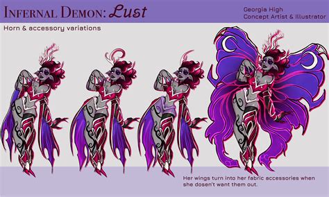 artstation infernal demon lust ongoing