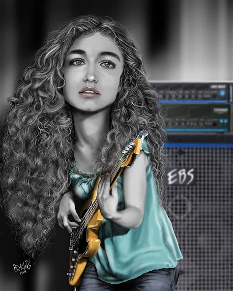 Tal Wilkenfeld Caricature | Caricaturas, Heavy metal, Musica