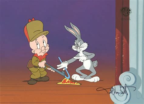 Bugs Bunny Y Elmer Fudd De Los Looney Tunes