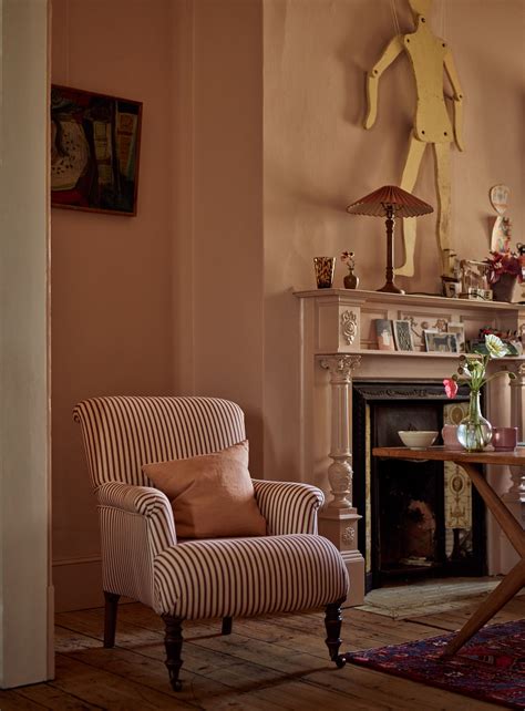 Finley Armchair, Heritage Red Stripe | Rowen & Wren