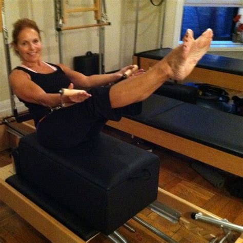 Working off those chips with a little Pilates! | Katie couric, Pilates ...