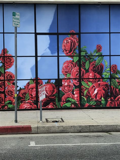 A hidden mural was spotted by passengers on the q54 bus 5