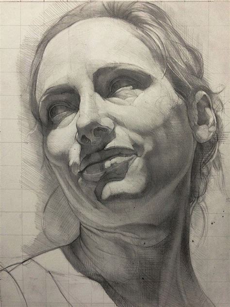 Academic Drawing | Portrait drawing, Realistic drawings, Face drawing
