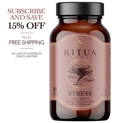 Natural Stress Relief Supplement Subscription | Ritua