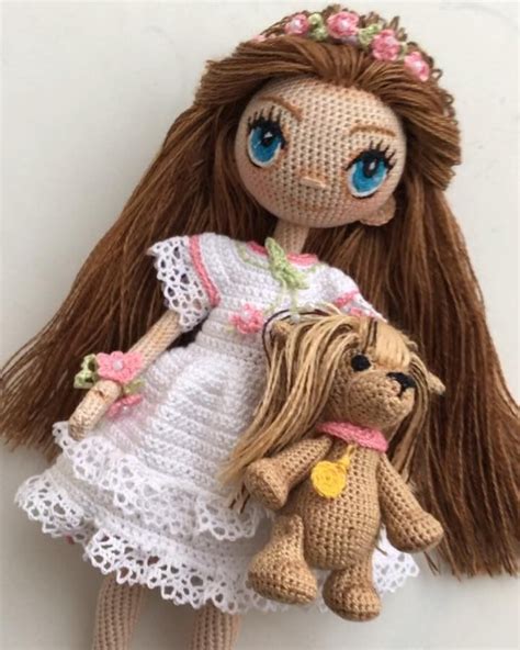 Друзья крупным планом вместе 🤗 Кукла с собачкой + #видеооля_ки 😊🐶🌸так ...