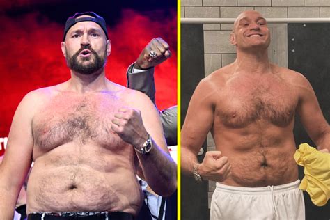 'Shape of his life' - Tyson Fury shows off ripped physique days before ...