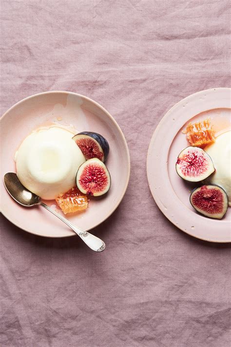 Fig Leaf Panna Cotta - Beyond Sweet and Savory