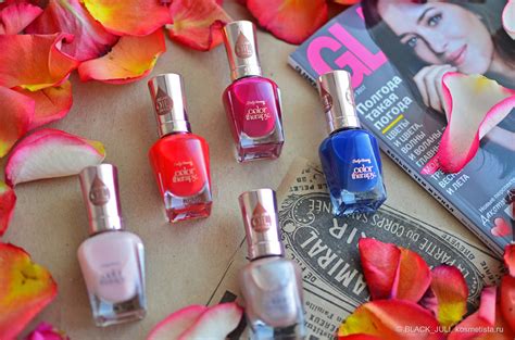 Цветотерапия от Sally Hansen – моя коллекция лаков Color Therapy ...