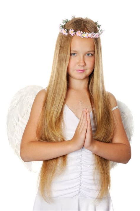 Sweet angel stock photo. Image of angel, cheerful, emotional - 25320678
