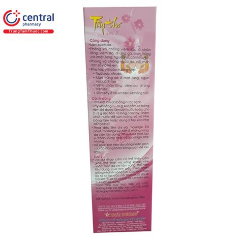 Sữa Tắm Tây Thi 200g mang lại làn da mịn màng, trắng sáng hơn