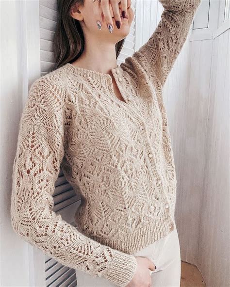 Шикарный кардиган спицами, схема | Knitting patterns free cardigans ...