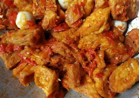 Resep Sambal goreng tahu tempe telur puyuh ala anak kosan oleh Sheila ...