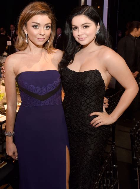 Sarah Hyland Bonds with Modern Family Sister Ariel Winter at Wedding