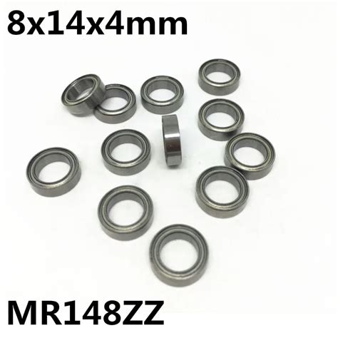 10Pcs-MR148ZZ-L-1480ZZ-8x14x4-mm-Deep-groove-ball-Bearing-Miniature ...