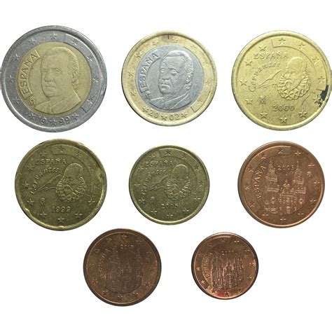 Qual É A Moeda Da Espanha - Moedas do Euro Espanha - Set Completo - 8 Moedas | Shopee Brasil