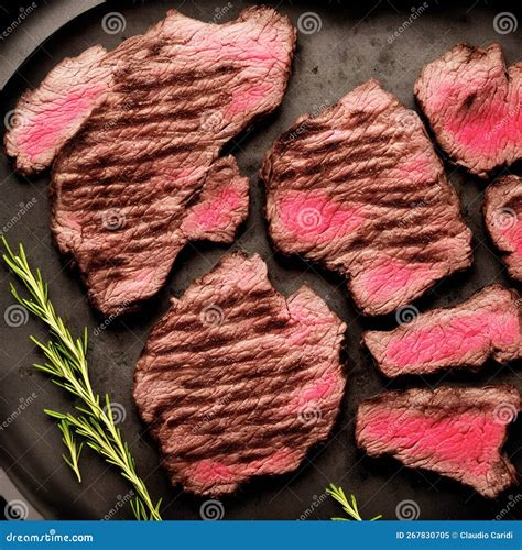 Roast Beef. Generative Artificial Intelligence Stock Image - Image of