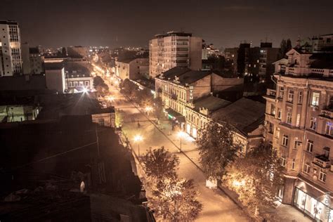 Ночной Саратов. Консерватория. Крыша: biver64 — LiveJournal