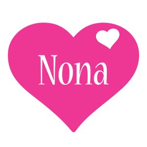 Nona Logo | Name Logo Generator - I Love, Love Heart, Boots, Friday ...