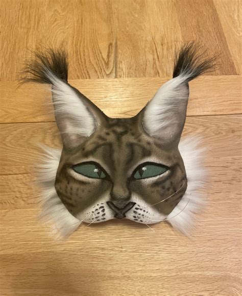 Therian Cat Mask, Quadrobics Mask, Lynx Mask, Therian Mask, Furry Mask ...