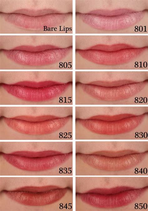 Revlon Super Lustrous Shine Lipstick Swatches 801 Pink Cloud, 805 ...