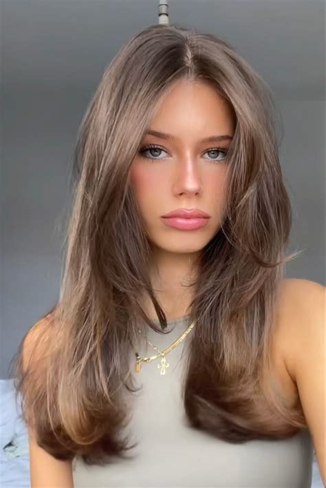 pin  kira davis  hair beauty brown hair inspo brunette hair color hairstyles