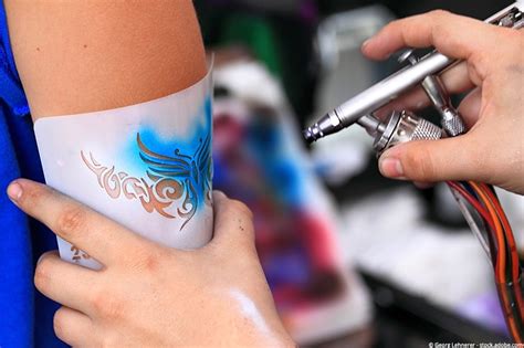 Airbrush Tattoo - Complete Guide to Airbrush Tattoos