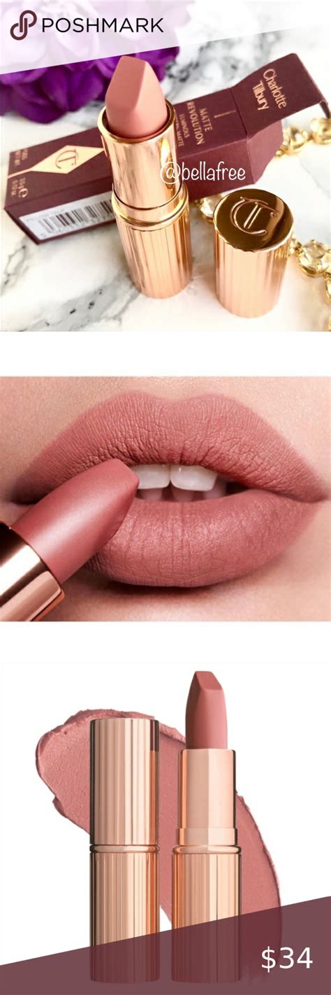 🆕NIB CT Matte Revolution in PILLOW TALK | Charlotte tilbury matte ...
