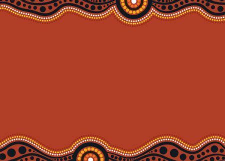 aboriginal art vectors  illustrations page  indigenous border