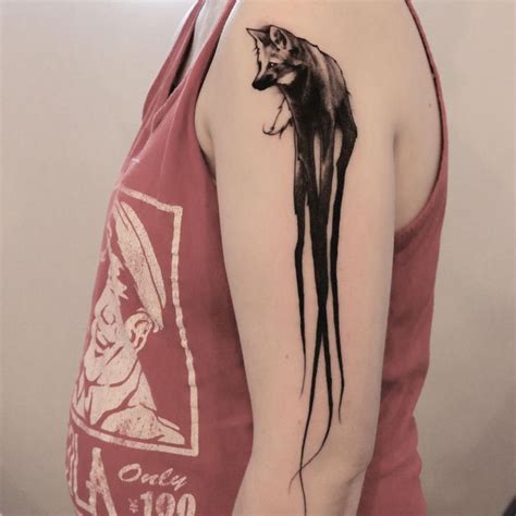 Haunted maned wolf done by me (sewp) at Twin Oaks Tattoo in Toronto ...