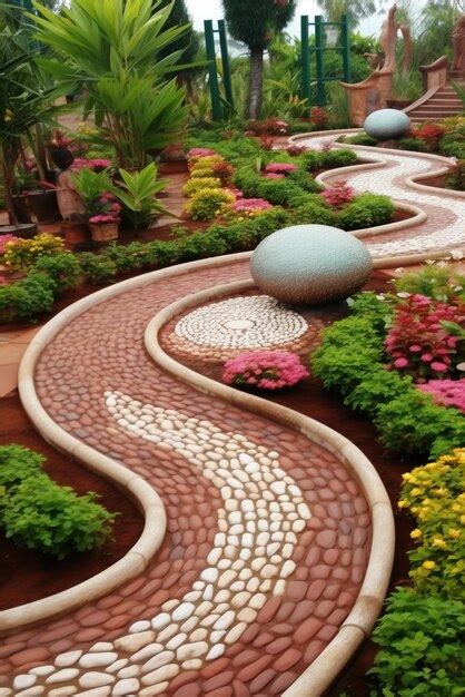 garden path design  curves pictures