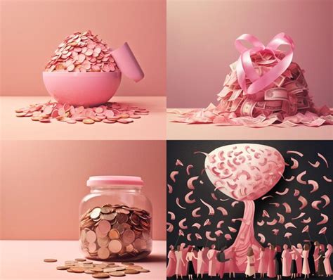 premium ai image  financial burden  breast cancer treatment