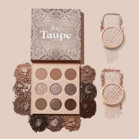 ColourPop That's Taupe Collection | Eyeshadow, Eyeshadow set, Colourpop