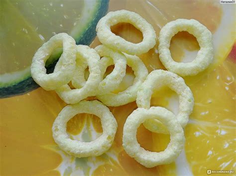 Кукурузные колечки Рузик Торики со вкусом яблока с творогом - «Вкусные ...