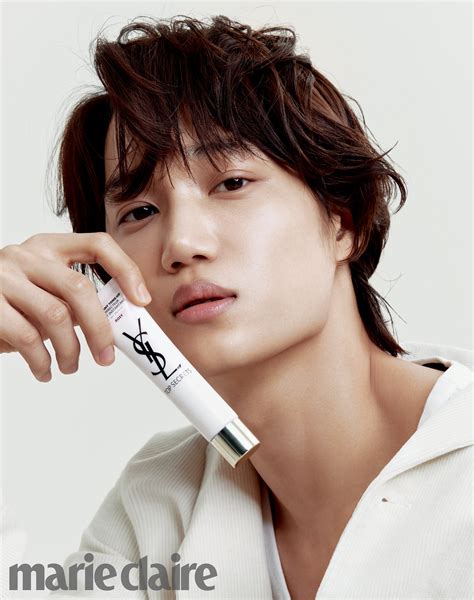 EXO KAI for MARIE CLARIE Korea x YSL BEAUTY ' TONE UP UV Cream' March ...