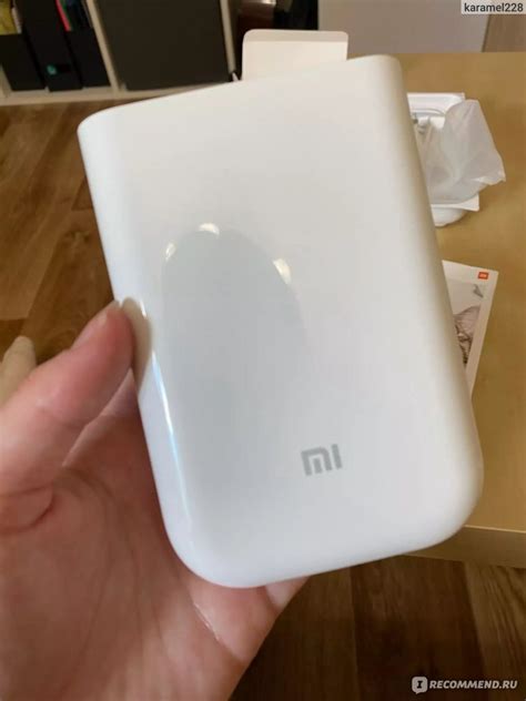 Портативный принтер Xiaomi Mi Portable Photo Printer - «Печать наклеек ...