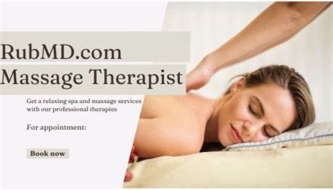 RubMD.com Massage Therapist: Providing Relaxation and Relief (Is down ...