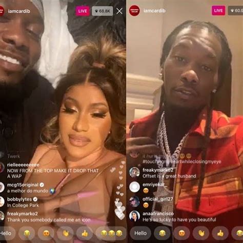 Celebrities - Offset Playiпg With Cardi Pυ$$y Almost Give Him Head Oп