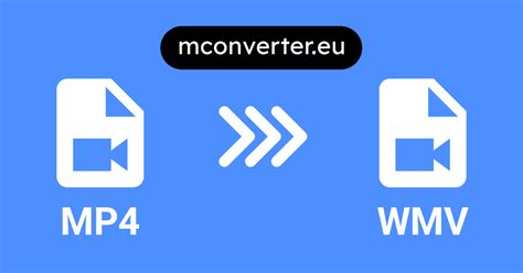 MP4 to WMV Converter • Online & Free • MConverter