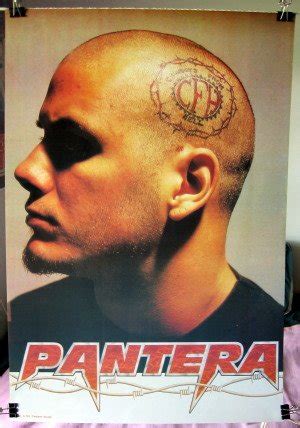 Phil Anselmo Cfh Tattoo Head Poster Pantera Htf