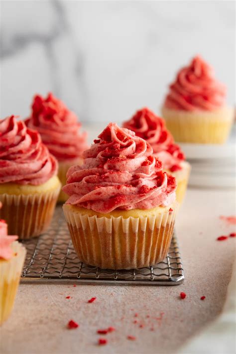 Strawberry Shortcake Cupcakes Recipe | Girl Vs Dough