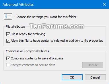 Enable or Disable NTFS File Encryption in Windows | Tutorials